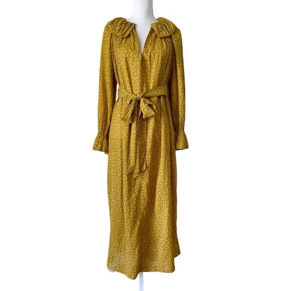 Doen Mustard Maxi Dress - Picture 4 of 9